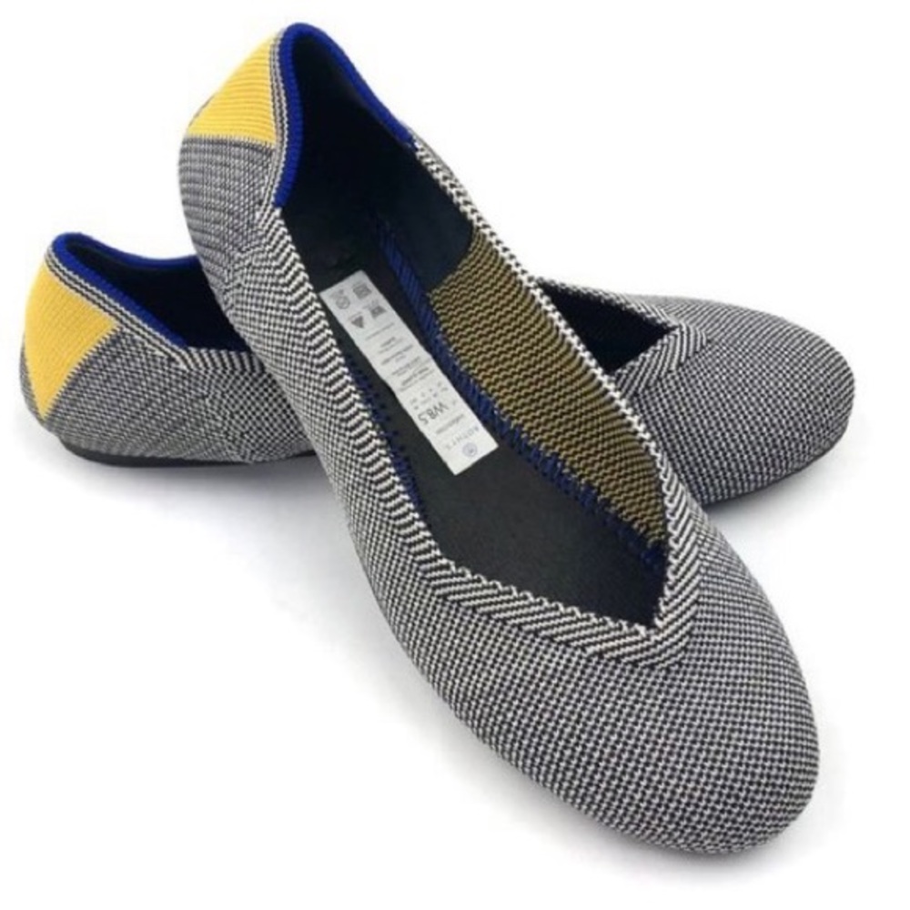 Rothy’s Shale ribbon flat